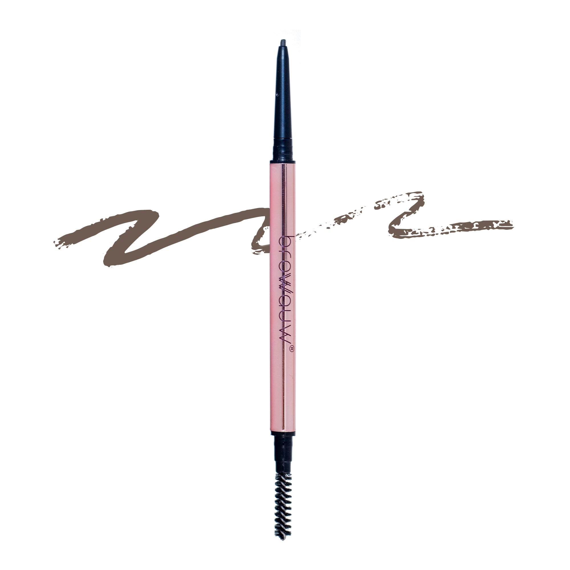 BROWWAUW Crayon Slim Kaş Kalemi - Sıcak Kumral Kahve No:76