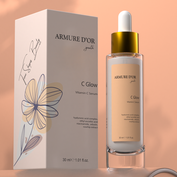 ARMURE D'OR C GLOW - Vitamin C Cilt Tonu Eşitleyici Ve Aydınlatıcı Serum