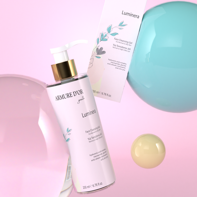 ARMURE D'OR Luminera - Normal Ve Yağlı Ciltler İçin Yüz Temizleme Jeli