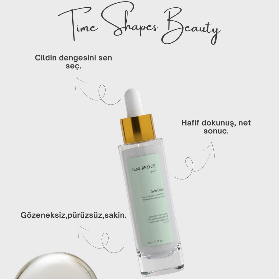 ARMURE D'OR Skin Calm - Acne Karşıtı Ve Sebum Kontrol Serumu