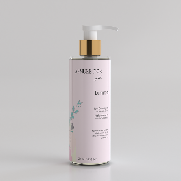 ARMURE D'OR Luminera - Normal Ve Yağlı Ciltler İçin Yüz Temizleme Jeli