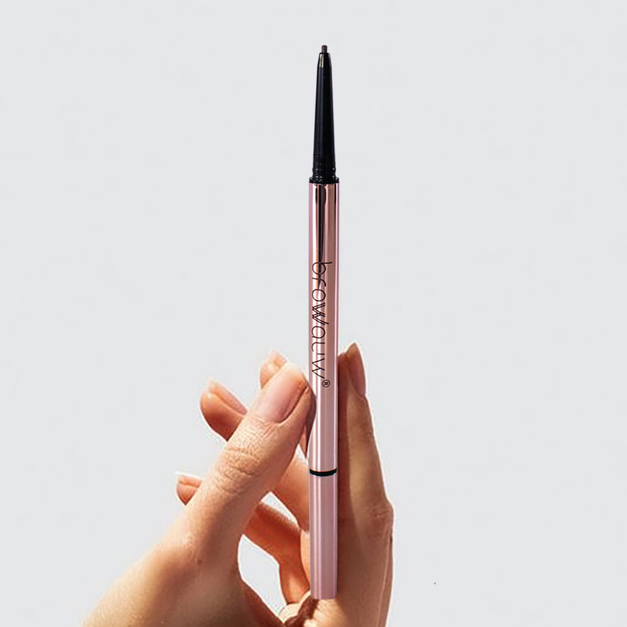 BROWWAUW Crayon Slim Kaş Kalemi - Sıcak Kumral Kahve No:76