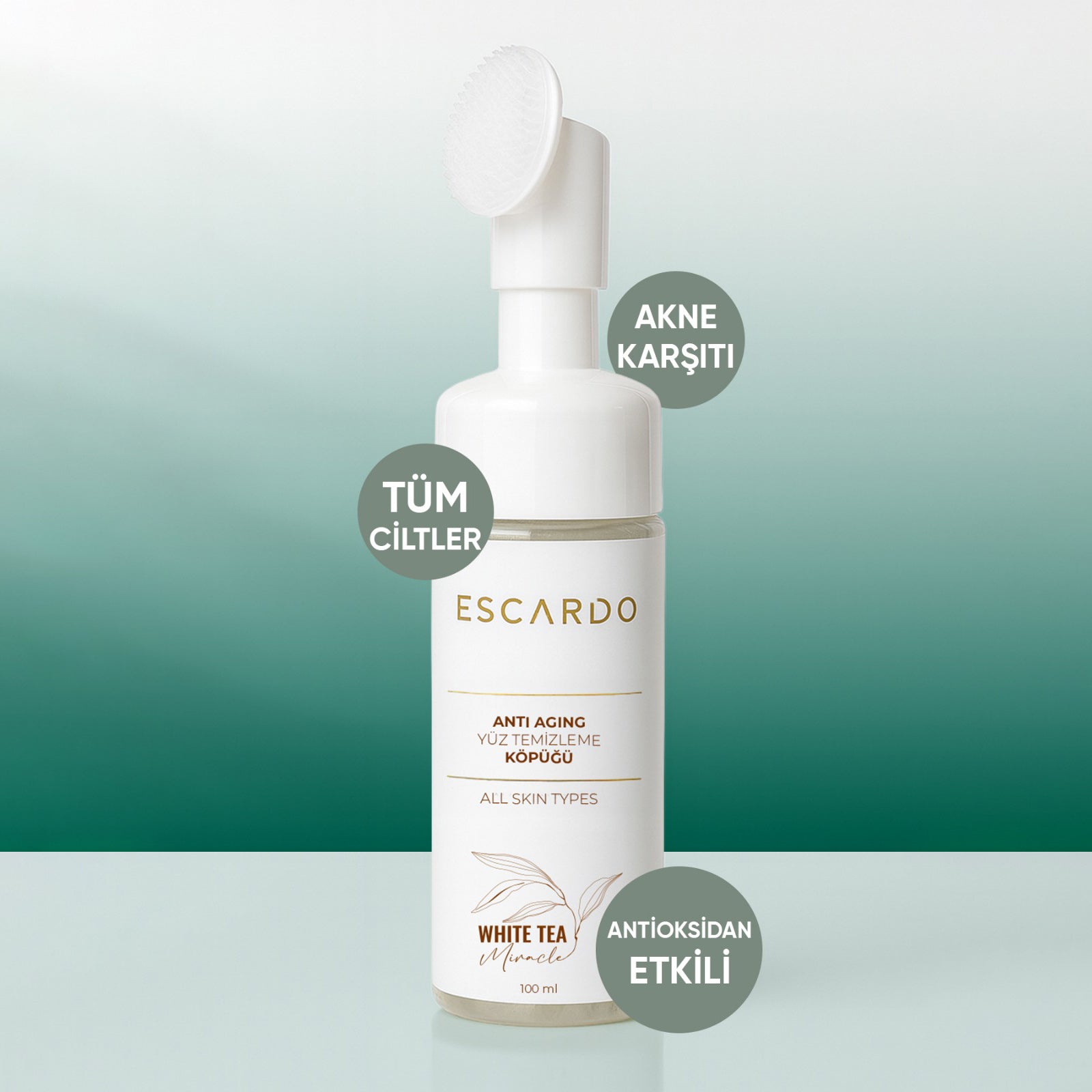 Escardo Anti Aging Yüz Temizleme Köpüğü