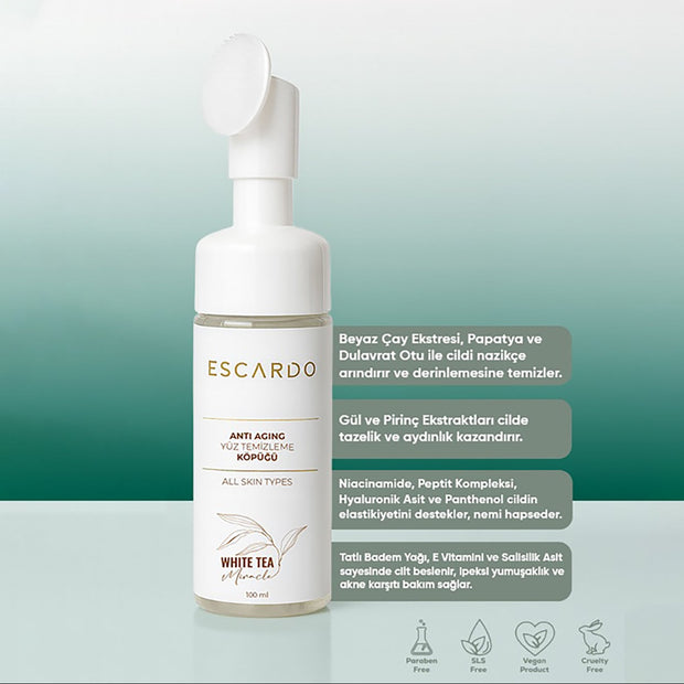 Escardo Anti Aging Yüz Temizleme Köpüğü