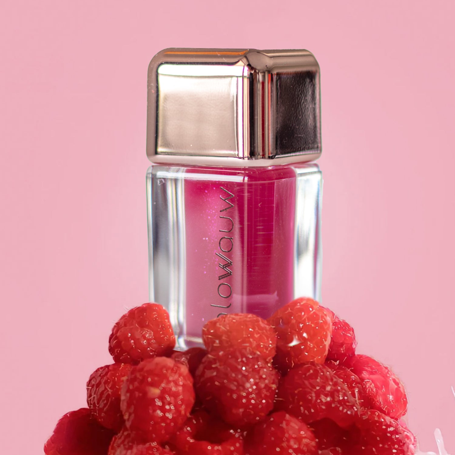 Glowwauw Nemlendirici ve Tint Etkili Lip Oil Raspberry