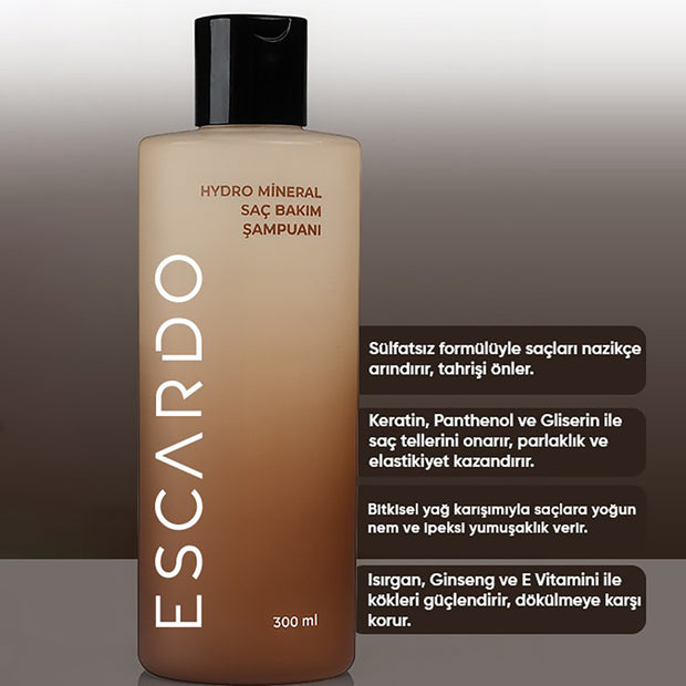 ESCARDO HYDRO MİNERAL ŞAMPUAN