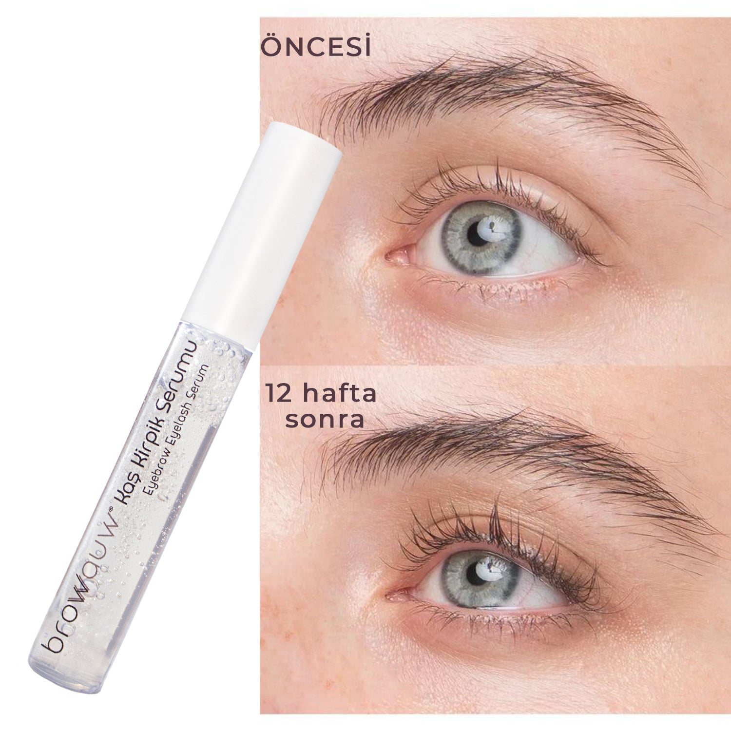 Browwauw Kaş Kirpik Serumu