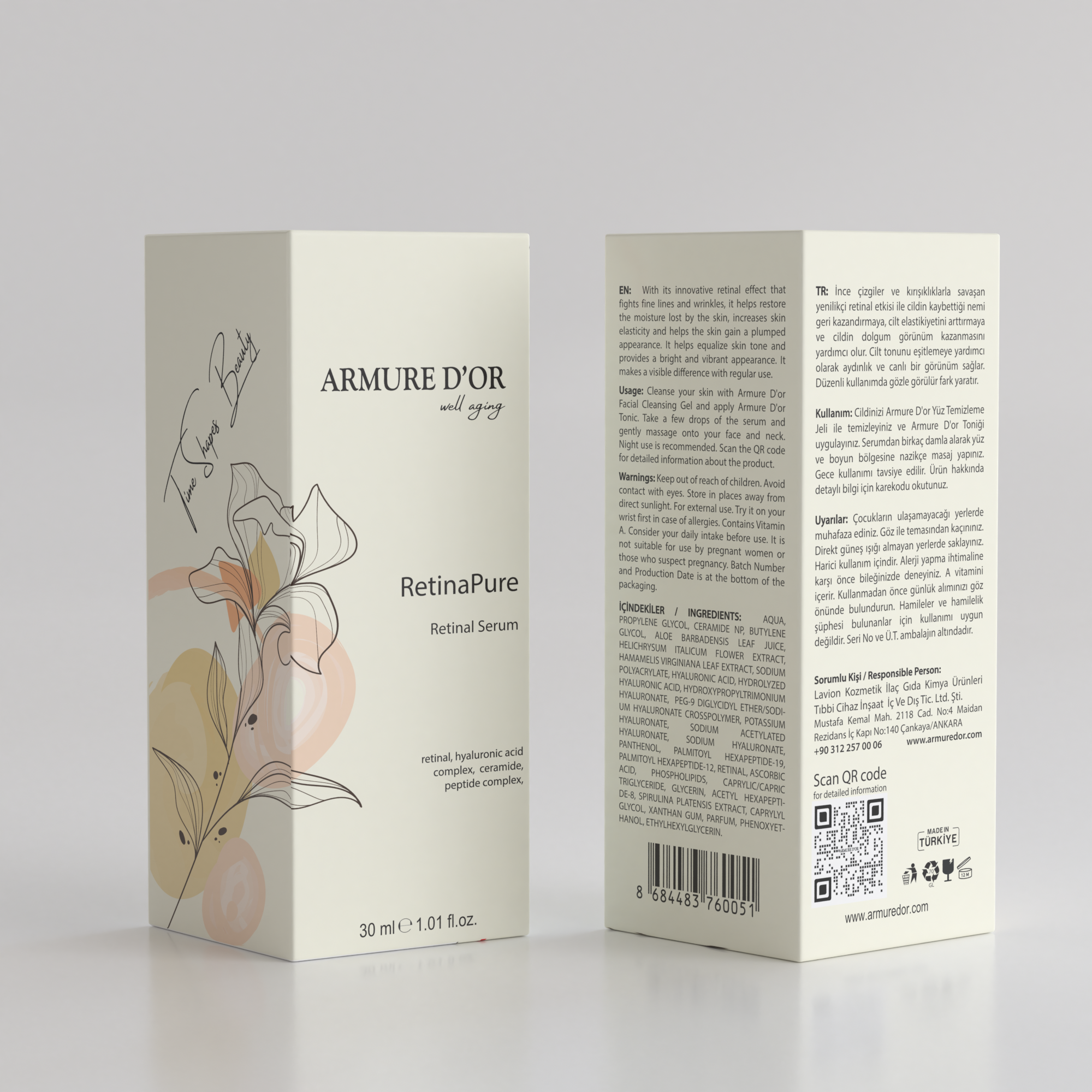 ARMURE D'OR RetinaPure - Retinal Serum