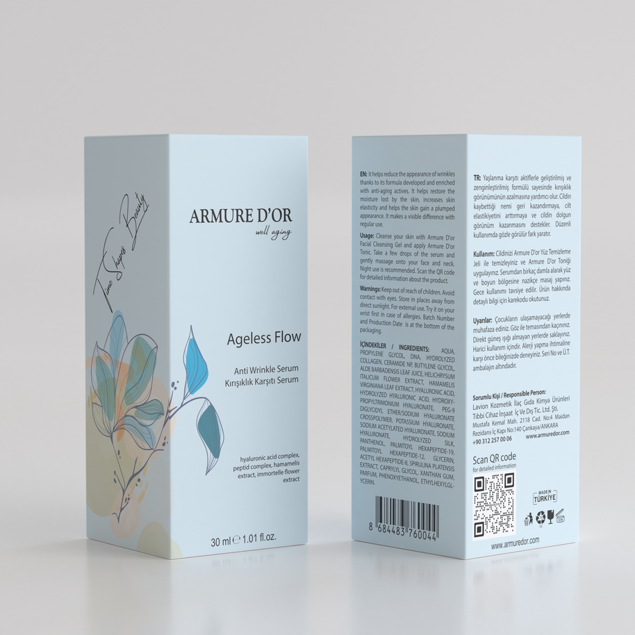 ARMURE D'OR Ageless Flow- Kırışıklık Karşıtı Serum