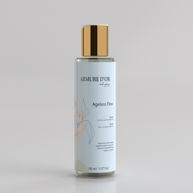 ARMURE D'OR Ageless Flow - Kuru Ve Hassas Ciltler İçin Tonik