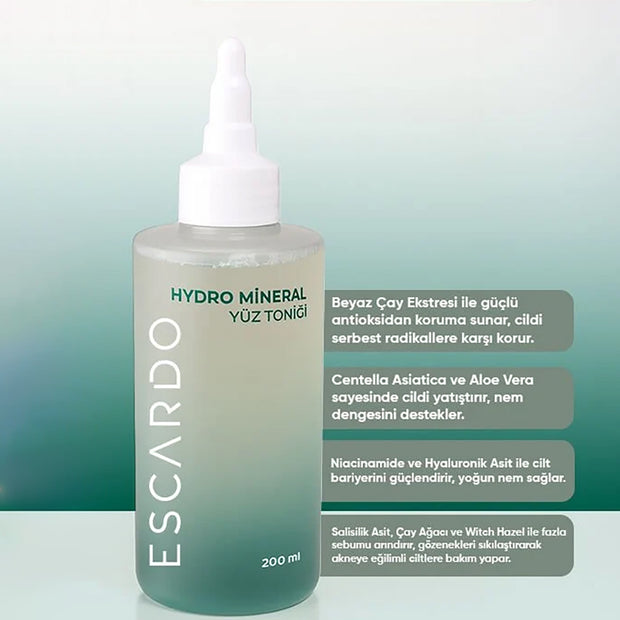 Escardo Hydro Mineral Yüz Toniği