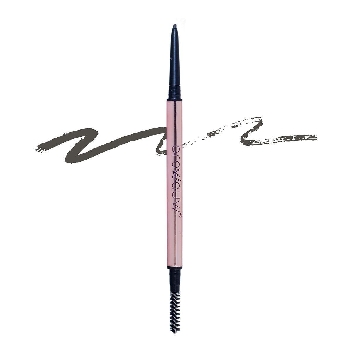 Browwauw Crayon Slim Kaş Kalemi 70 Küllü Siyah