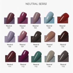 Wau Nails UV Kalıcı Oje 10 ml - Neutral Serisi